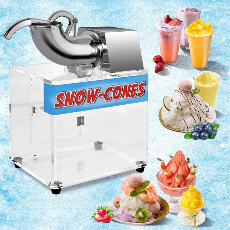 Commercial Snow Cone Machine Ice Shaver Electric Ice Crusher Sale -  Bestoutdor