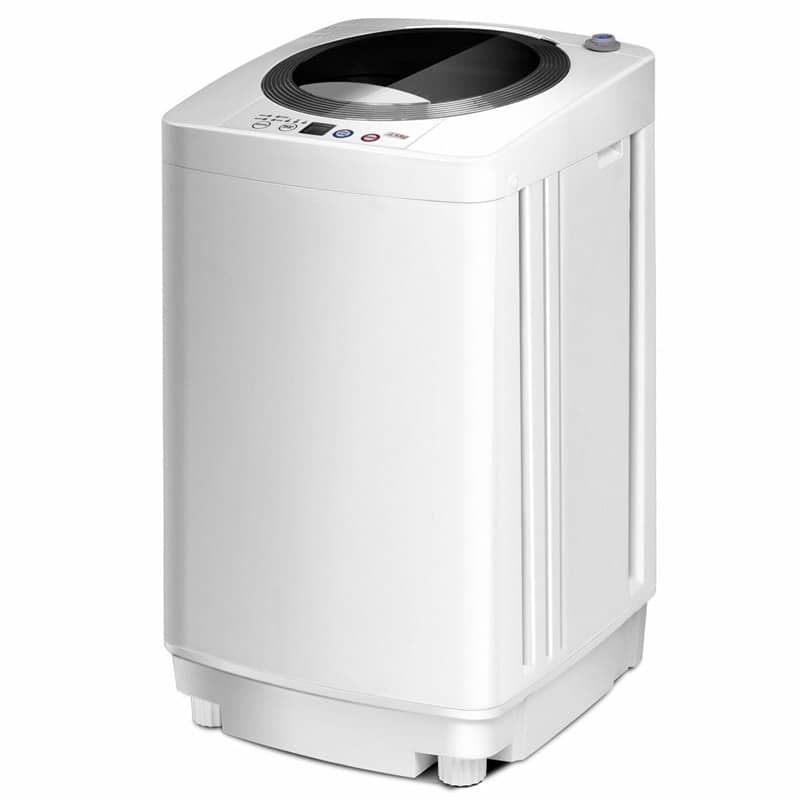  Portable Washing Machine,17.7 LBS Full-Automatic Washer and  Dryer Combo,Compact Laundry Washing Machine with Drain Pump,10 Wash Program  & 8 Water Level,Low Noise for Apartment Dorm RV Household : Appliances