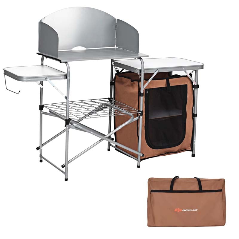 Camco Deluxe Folding Grill Table, Great for Picnics, Tailgating, Campi –  USA Camp Gear