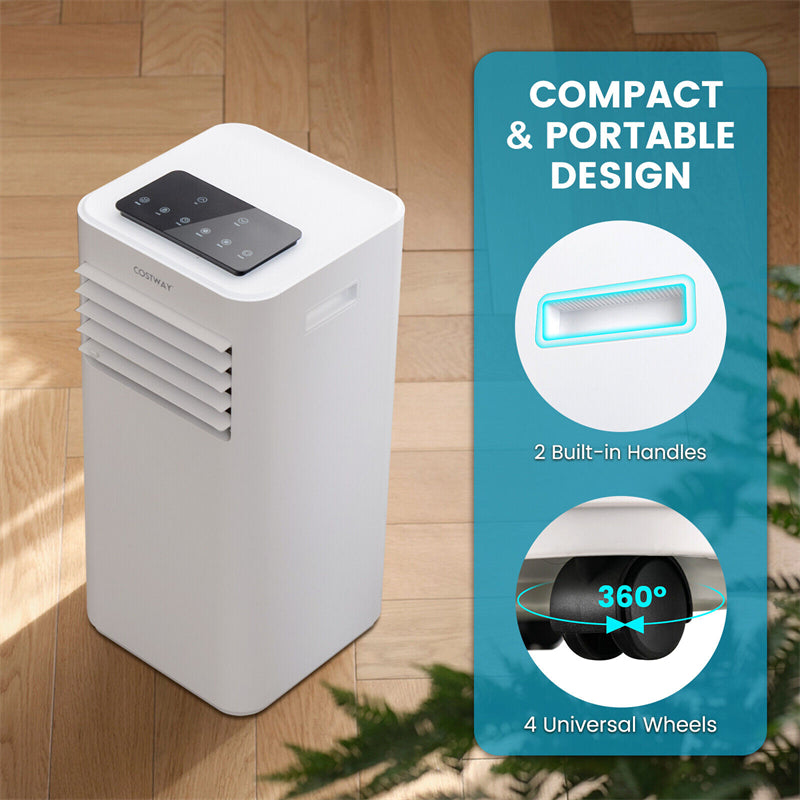 Costway 10000 BTU 4-in-1 Portable Air Conditioner with