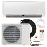 18000BTU Mini Split Air Conditioner & Heater 21 SEER2 208-230V Energy Star Certified Ductless AC Unit with Heat Pump, Remote Control