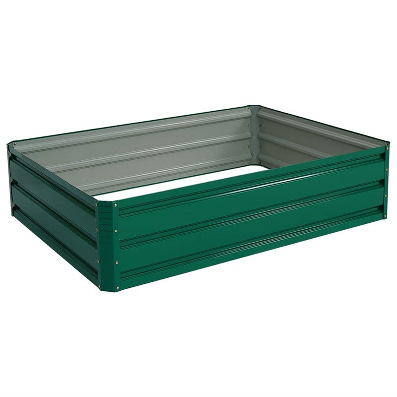 47"x 35.5" Patio Raised Garden Bed Metal Plant Box for Vegetable Flower Planter