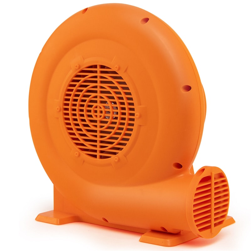 680 Watts Air Blower for Inflatable, 1.0HP Bounce House Blower with 25FT Wire GFCI Plug & Stakes