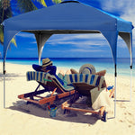 10' x 10' Outdoor Pop-up Canopy Tent Height Adjustable with Roller Bag