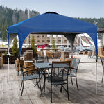 10' x 10' Outdoor Pop-up Canopy Tent Height Adjustable with Roller Bag