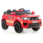 Kids Ride On Police Car 12V Battery Powered Electric Vehicle with Remote Control