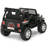 2-Seater Ride On Truck, 12V Battery Powered Electric Vehicle with Remote Control, LED Lights & Music, Ride On Car for Kids