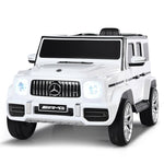 12V Kids Ride On Car, Licensed Mercedes-Benz G63 Electric Vehicle with Remote Control, Double Open Doors & Music, Battery Powered Ride On Toy