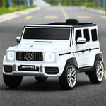 12V Kids Ride On Car, Licensed Mercedes-Benz G63 Electric Vehicle with Remote Control, Double Open Doors & Music, Battery Powered Ride On Toy