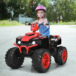 12V Kids Ride On ATV Quad 4-Wheeler Ride On Car Electric Vehicle with LED Lights & Music