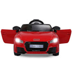 Kids Ride On Car Licensed Audi TT RS 12V Battery Electric Vehicle with Remote Control