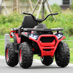 12V Kids ATV Electric Ride-on Quad Battery Powered 4-Wheeler Car with LED Lights MP3