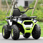 12V Kids ATV Electric Ride-on Quad Battery Powered 4-Wheeler Car with LED Lights MP3