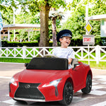 12V Kids Ride on Car Licensed Lexus LC500 Battery Powered Car with Remote Control & LED Lights, Electric Vehicle for Boys& Girls