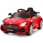 12V Kids Ride On Car, Mercedes Benz GTR Battery Powered Electric Vehicle with Remote Control