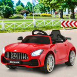 12V Kids Ride On Car, Mercedes Benz GTR Battery Powered Electric Vehicle with Remote Control