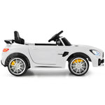 12V Kids Ride On Car, Mercedes Benz GTR Battery Powered Electric Vehicle with Remote Control