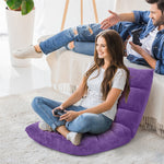 Floor Chair Folding Lazy Sofa Chair Floor Gaming Chair 14-Position Adjustable Sleeper Bed with Back Support