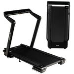 4.0HP Heavy Duty Electric Folding Treadmill Jogging Machine with LED Touch Screen Bluetooth Speaker