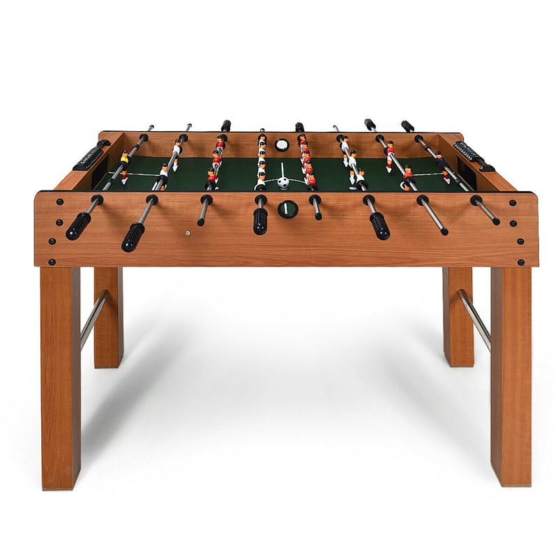 Large Wooden Foosball Table w/ 2 Balls Arcade newest Game