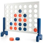 Wooden 4 in a Row Giant Game Set with Carrying Bag