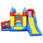 6-in-1 Inflatable Bounce House for Kids 5-12, Bouncy Castle with Slide, 50 Balls & 780W Blower, Indoor/Outdoor Party Fun for Backyard, Park, Birthday