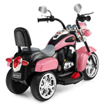 Kids Ride on Chopper Motorcycle, 3-Wheel 6V Battery Powered Trike Motorcycle with Headlights, ASTM Certification