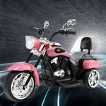 Kids Ride on Chopper Motorcycle, 3-Wheel 6V Battery Powered Trike Motorcycle with Headlights, ASTM Certification