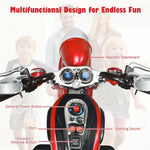 Kids Ride on Chopper Motorcycle, 3-Wheel 6V Battery Powered Trike Motorcycle with Headlights, ASTM Certification