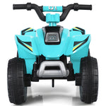 6V Kids Ride-on ATV Quad Mini 4 Wheeler Battery Powered Off-Road Vehicle with Anti-Slip Wheels