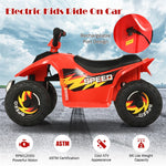 6V Kids Ride-on ATV Quad Mini 4 Wheeler Battery Powered Off-Road Vehicle with Anti-Slip Wheels