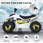 6V Kids Ride-on ATV Quad Mini 4 Wheeler Battery Powered Off-Road Vehicle with Anti-Slip Wheels