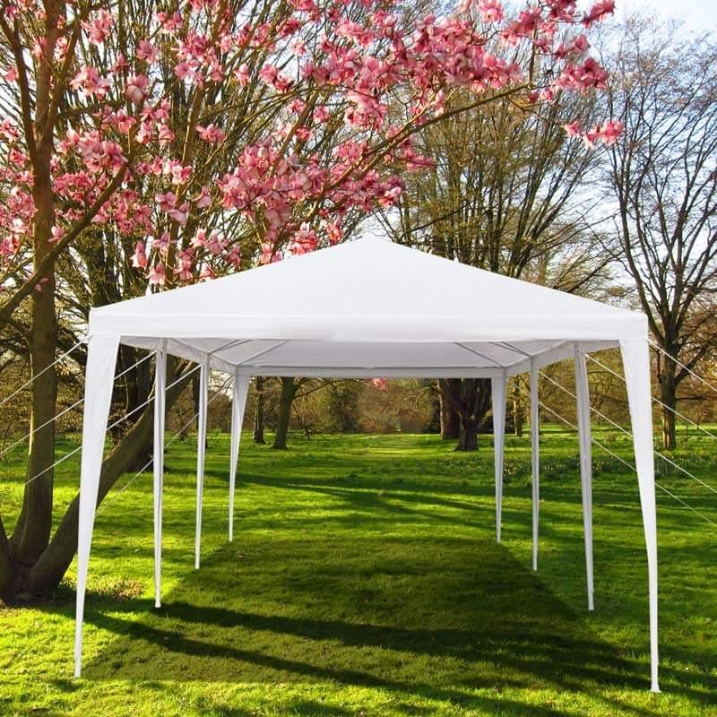 Outdoor tent with sides best sale