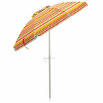 6.5 ft Beach Umbrella with Sand Anchor & Carrying Bag