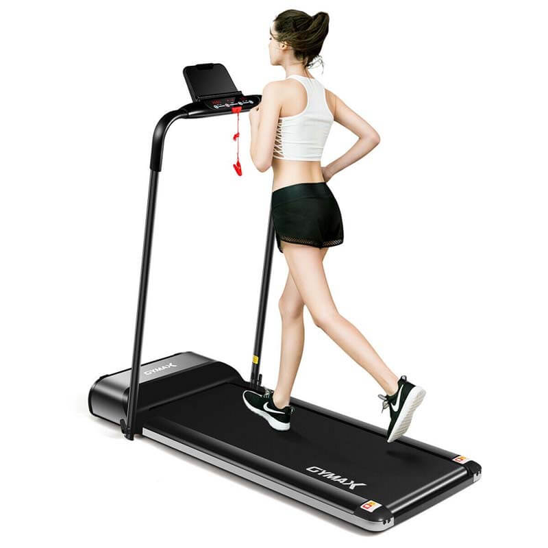 Ultra-thin Electric Folding Motorized Treadmill Walking Jogging Machine with LCD Monitor Low Noise