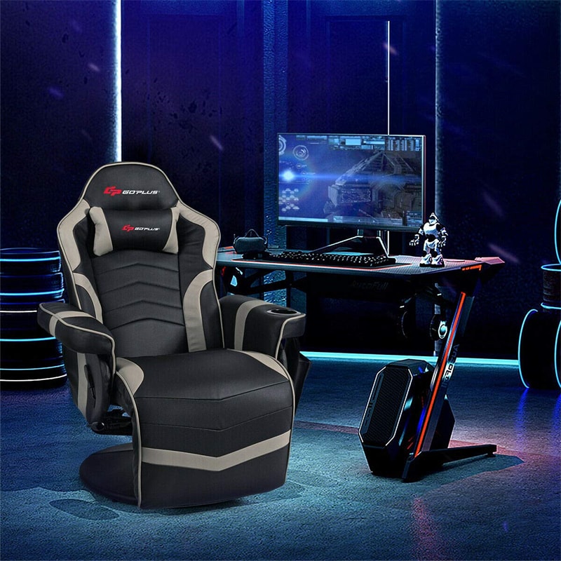 Gaming Chair Racing Ergonomic Computer Chair with Fully Reclining