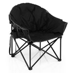 Folding Camping Moon Padded Chair with Carry Bag