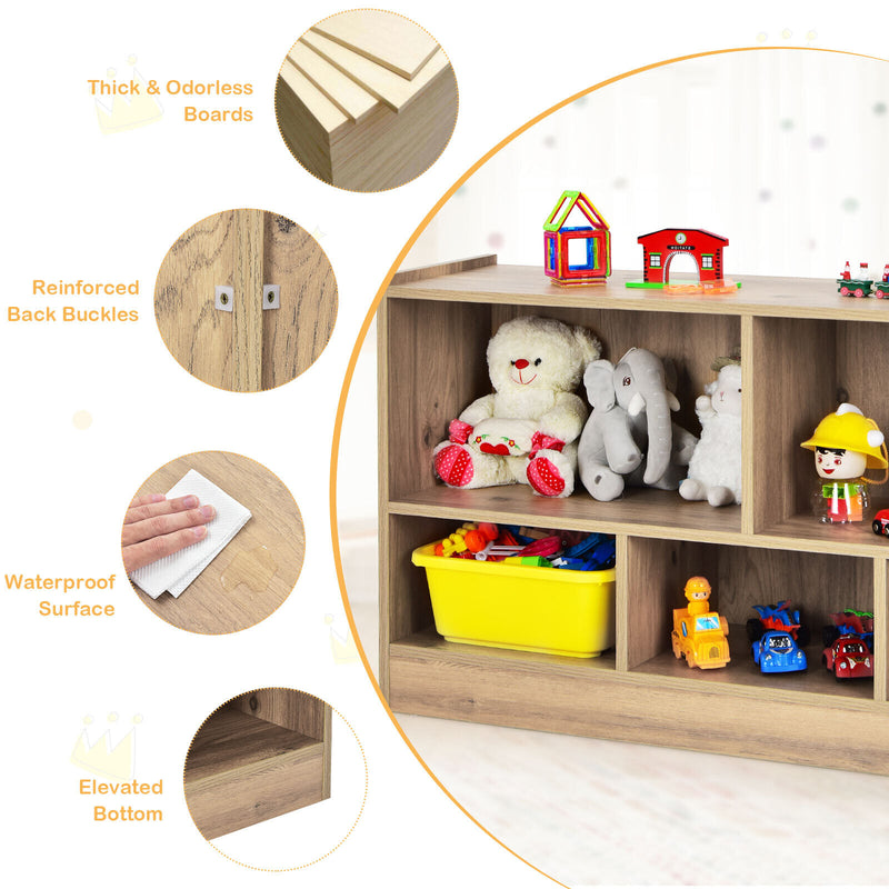 Tidy Books®Toy Box with Lid, Wooden Toy Storage, Small Toy Organizer, Brick  Storage Box, Hobby Craft Organizer, 15.7 x 13.4 x 9.4 in, Eco Friendly