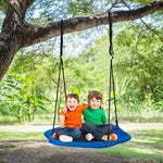 37" Kids Hexagon Tree Swing with Adjustable Hanging Rope