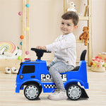 Kids Ride On Push Police Car Licensed Mercedes Benz Toddler Sliding Walking Car with Steering Wheel