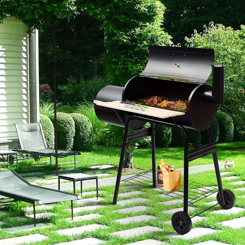 Outdoor BBQ Grill Barbecue Pit Patio Cooker