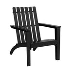 Outdoor Acacia Wood Adirondack Chair Weather Resistant Patio Adirondack Armchair for Garden Backyard