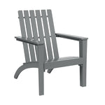 Outdoor Acacia Wood Adirondack Chair Weather Resistant Patio Adirondack Armchair for Garden Backyard