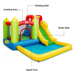 Inflatable Bounce House Water Slide Jump Bouncer - Bestoutdor