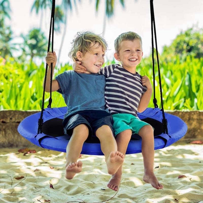 40 Inch Saucer Tree Swing for Kids Adults - Bestoutdor